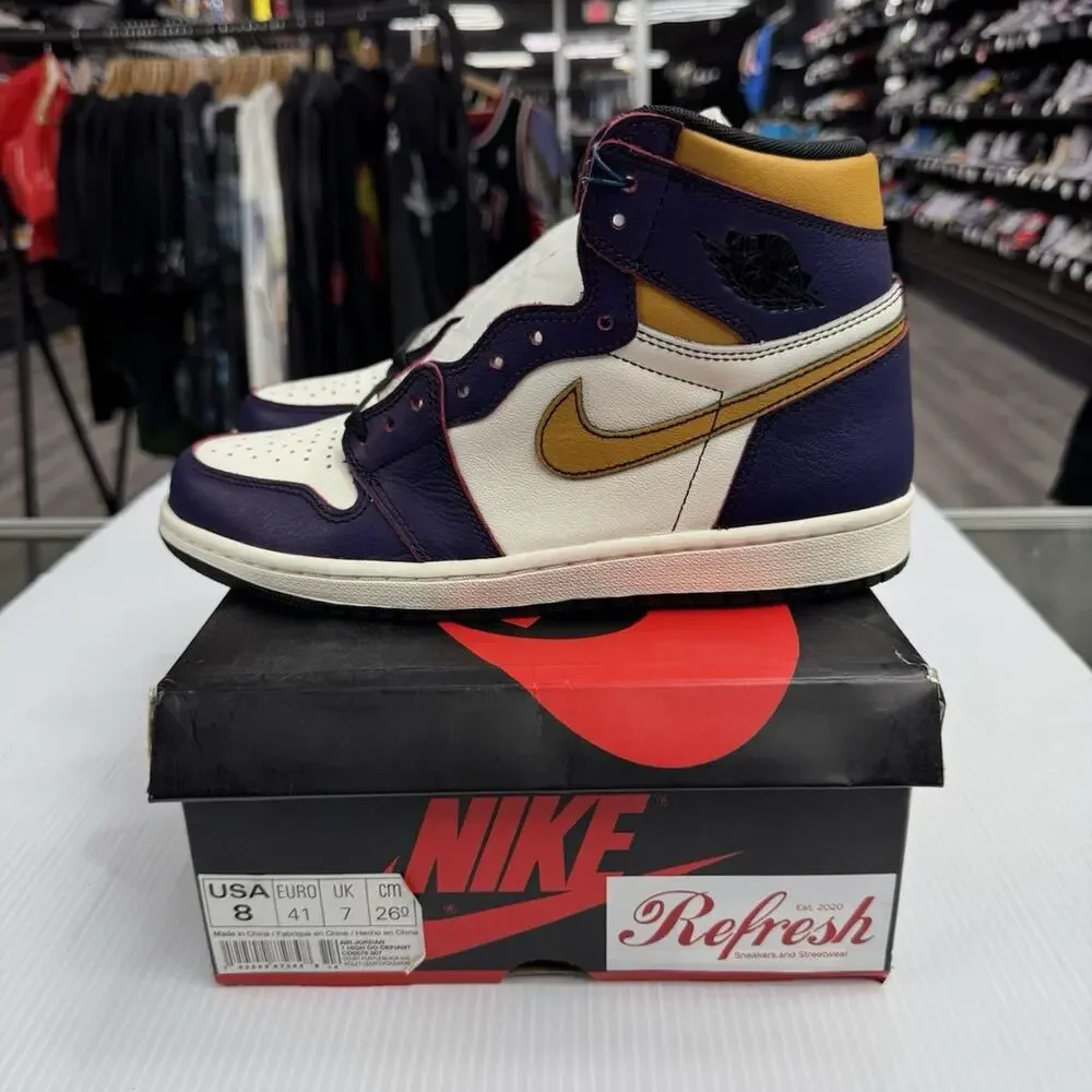 Size 8 - Air Jordan 1 High SB LA To Chicago 2019 CD6578-507 DEADSTOCK